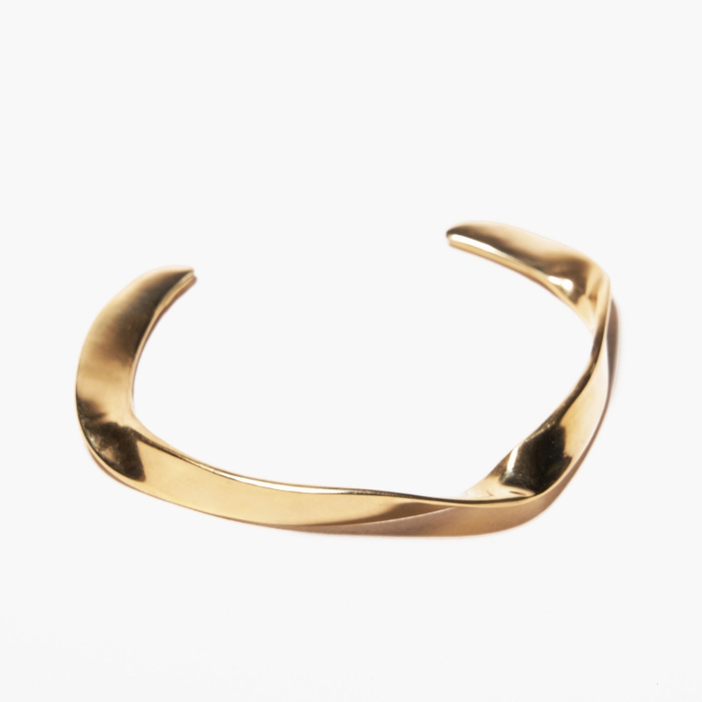 Odette New York Gold Fold Cuff NWT